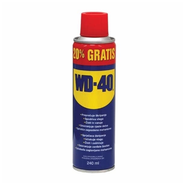 WD-40 sprej 240 ml Akcija v trgovini Obi