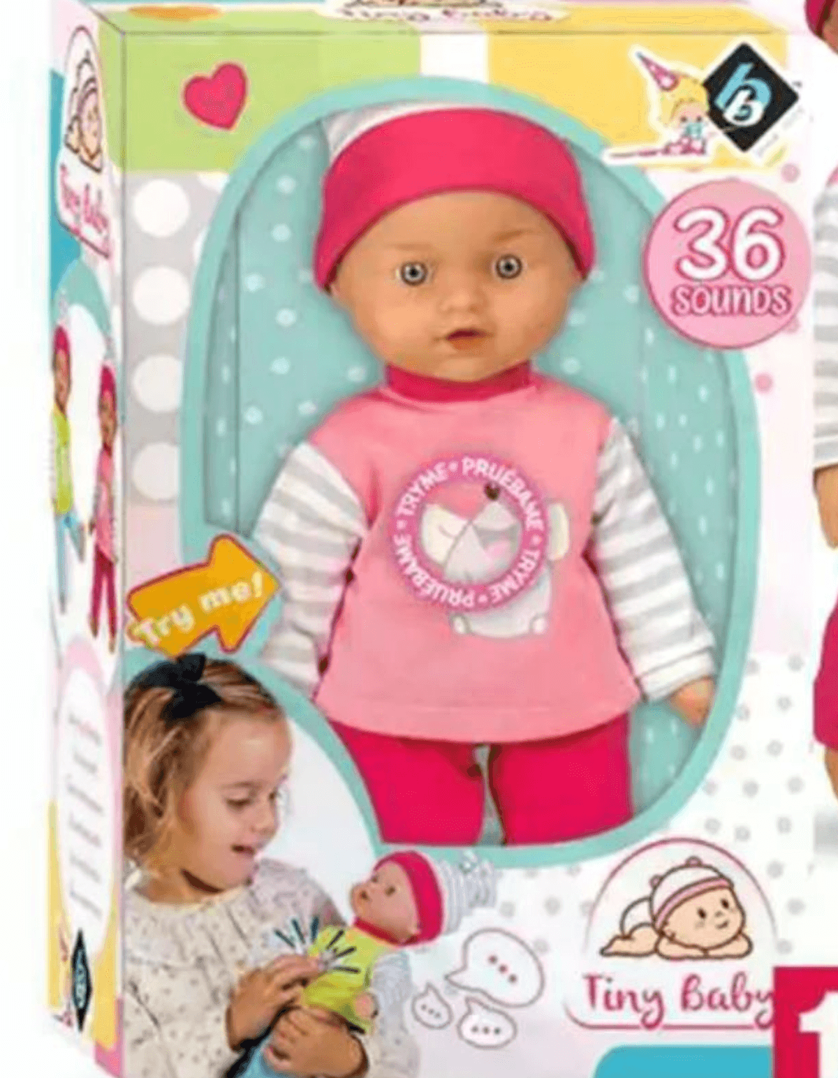 Dojenček Tiny Baby Akcija v trgovini Mercator