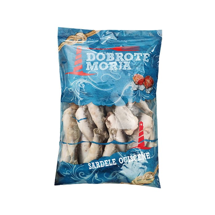 Očiščene jadranske sardele Dobrote Morja 470 g Akcija v trgovini E.Leclerc