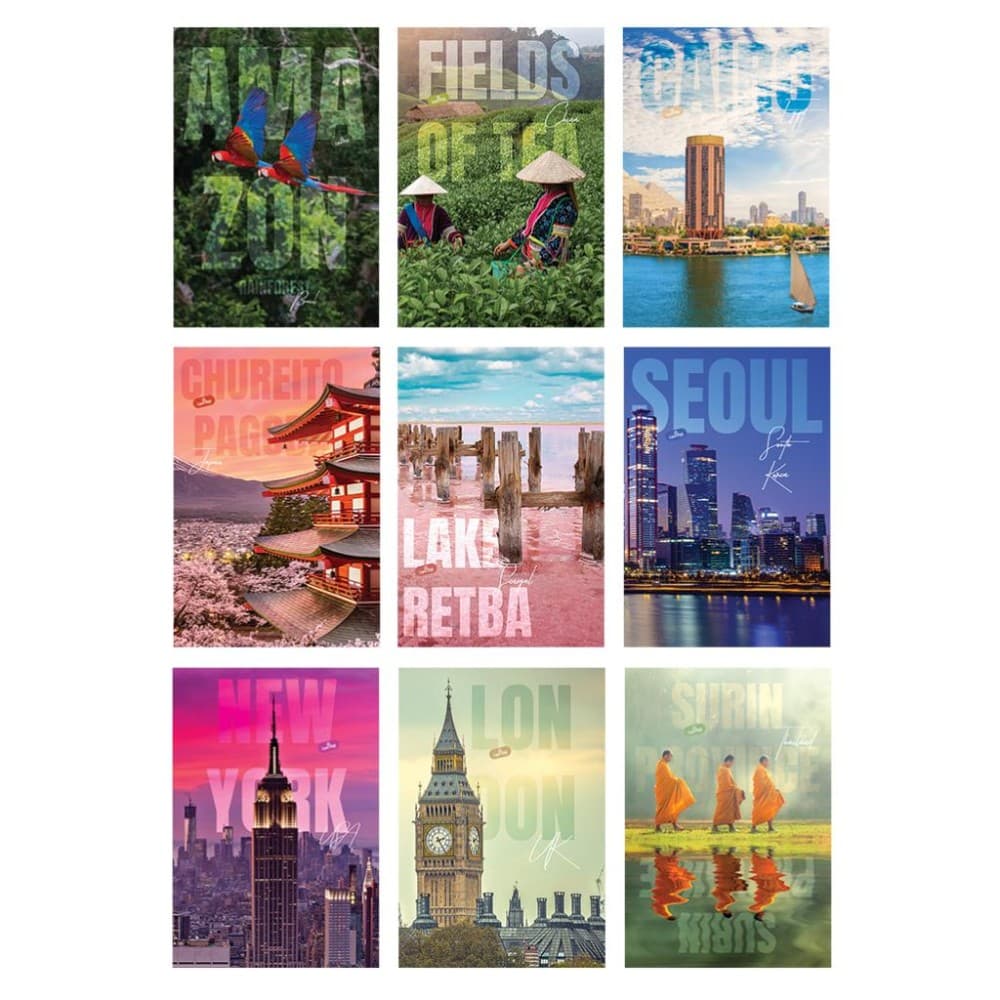 Zvezek Travel 40 listni Mar Mar Akcija v trgovini Mercator