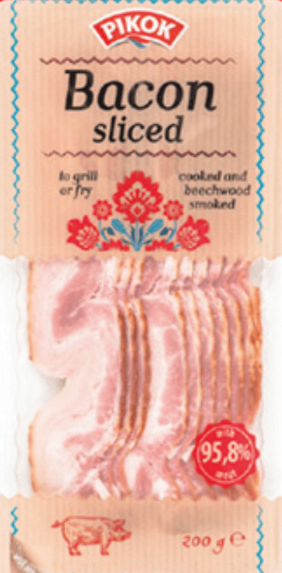 Pikok dimljena slanina 200 g Akcija v trgovini Lidl