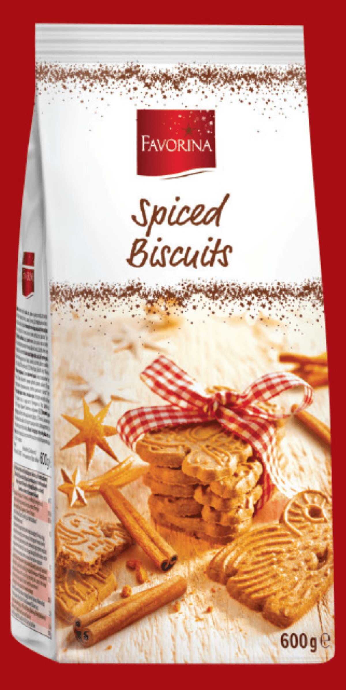 Favorina Začinjeni piškoti „Spekulatius“ 600 g Akcija v trgovini Lidl