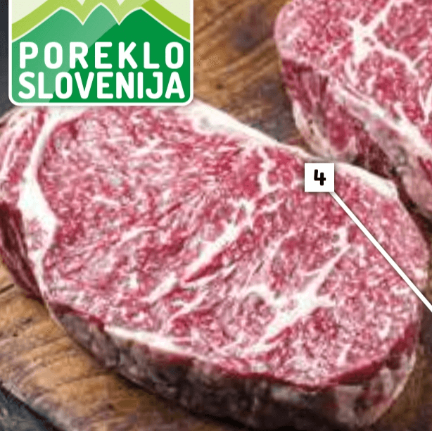 Zorjeni goveji rostbif brez kosti Akcija v trgovini E.Leclerc