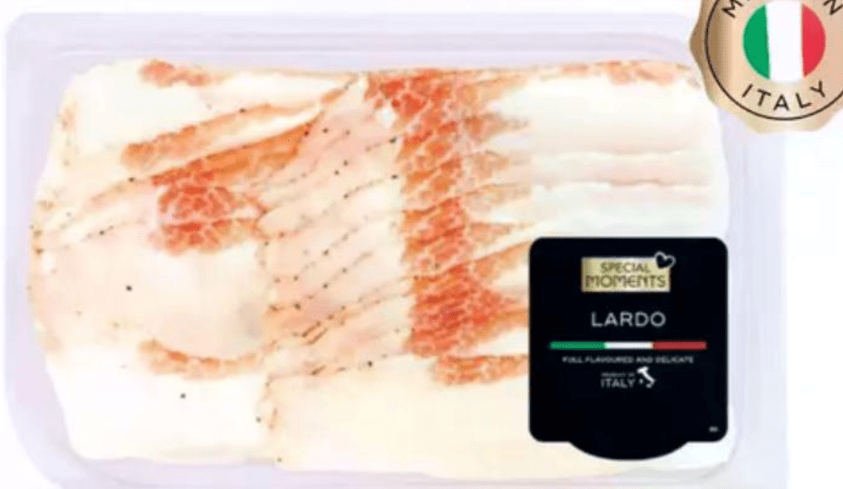Slanina lardo Special Moments 90 g Akcija v trgovini Mercator