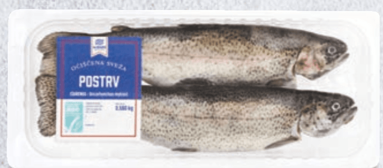 Postrv 560 g ALMARE SEAFOOD Akcija v trgovini Hofer