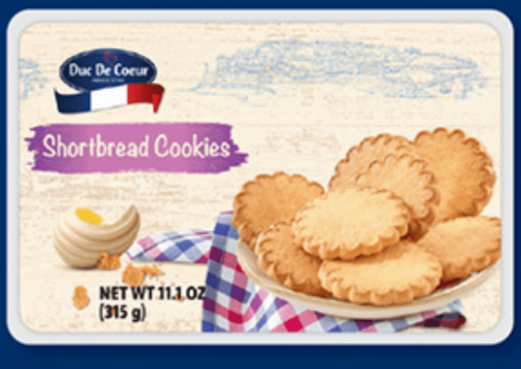 Duc De Coeur masleni keksi 315 g Akcija v trgovini Lidl