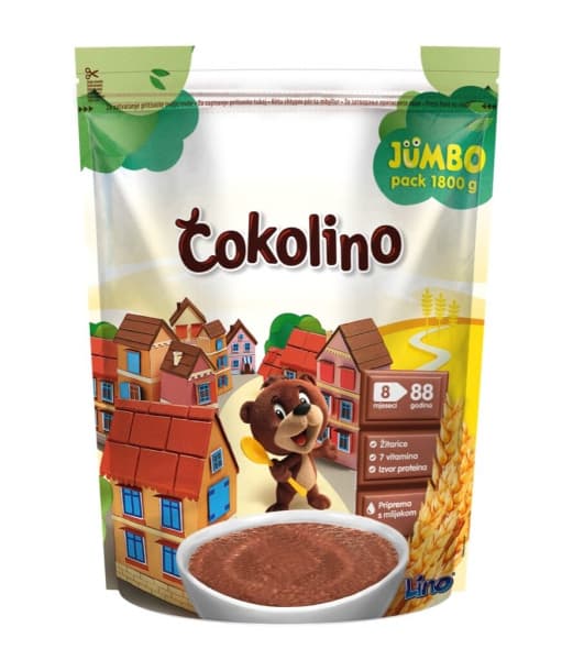 Čokolino Lino 1800 g Akcija v trgovini Mercator