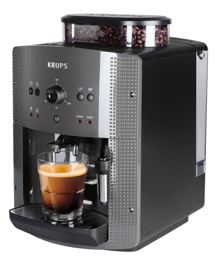 Krups Essential popolnoma samodejni espresso kavni aparat, temno siv (EA810B70) Akcija v trgovini Jager