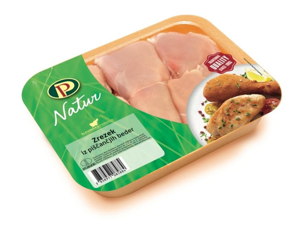 Piščančji zrezki iz beder 500 g Perutnina Ptuj Akcija v trgovini Jager
