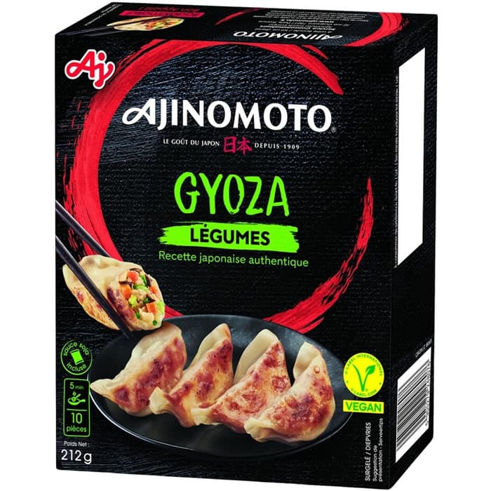 Japonski ravioli Ajinomoto 400 g Akcija v trgovini E.Leclerc