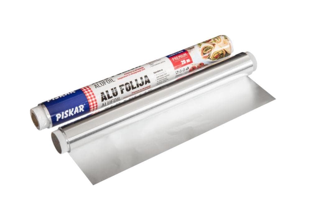 Alu folija Piskar 30 cm x 20 m Akcija v trgovini Tuš