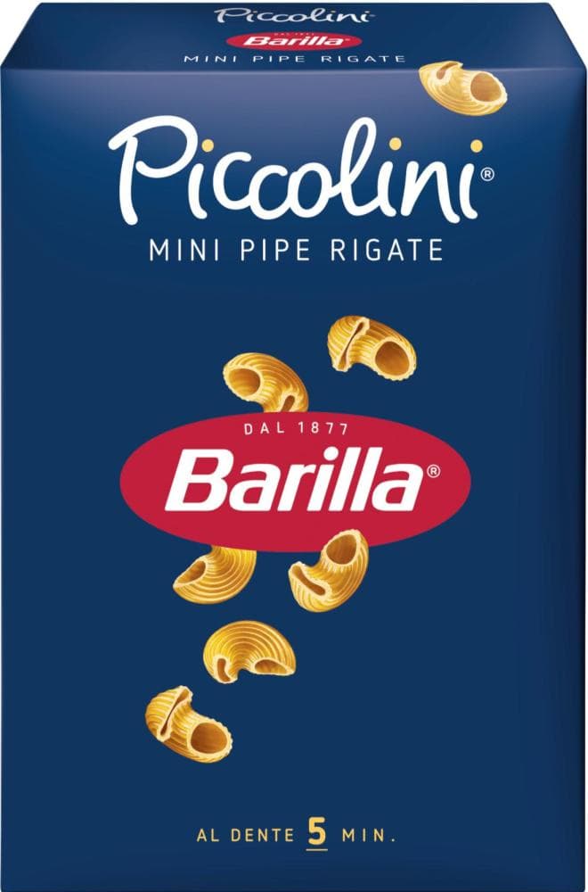 Barilla Piccolini mini polžki 500 g Akcija v trgovini Tuš