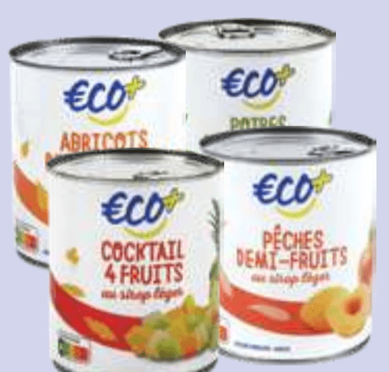 Kompot Eco+ 850 ml Akcija v trgovini E.Leclerc