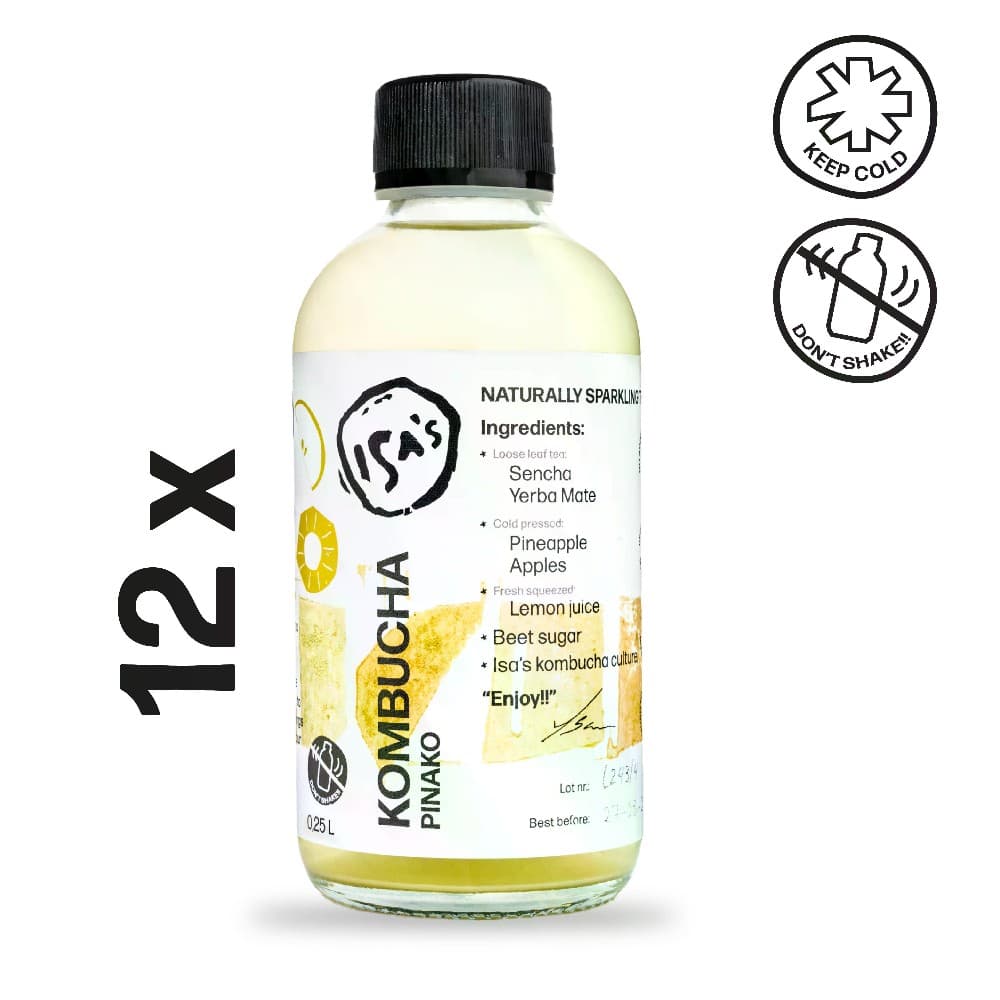Napitek Isa's Kombucha 250 ml Akcija v trgovini Spar