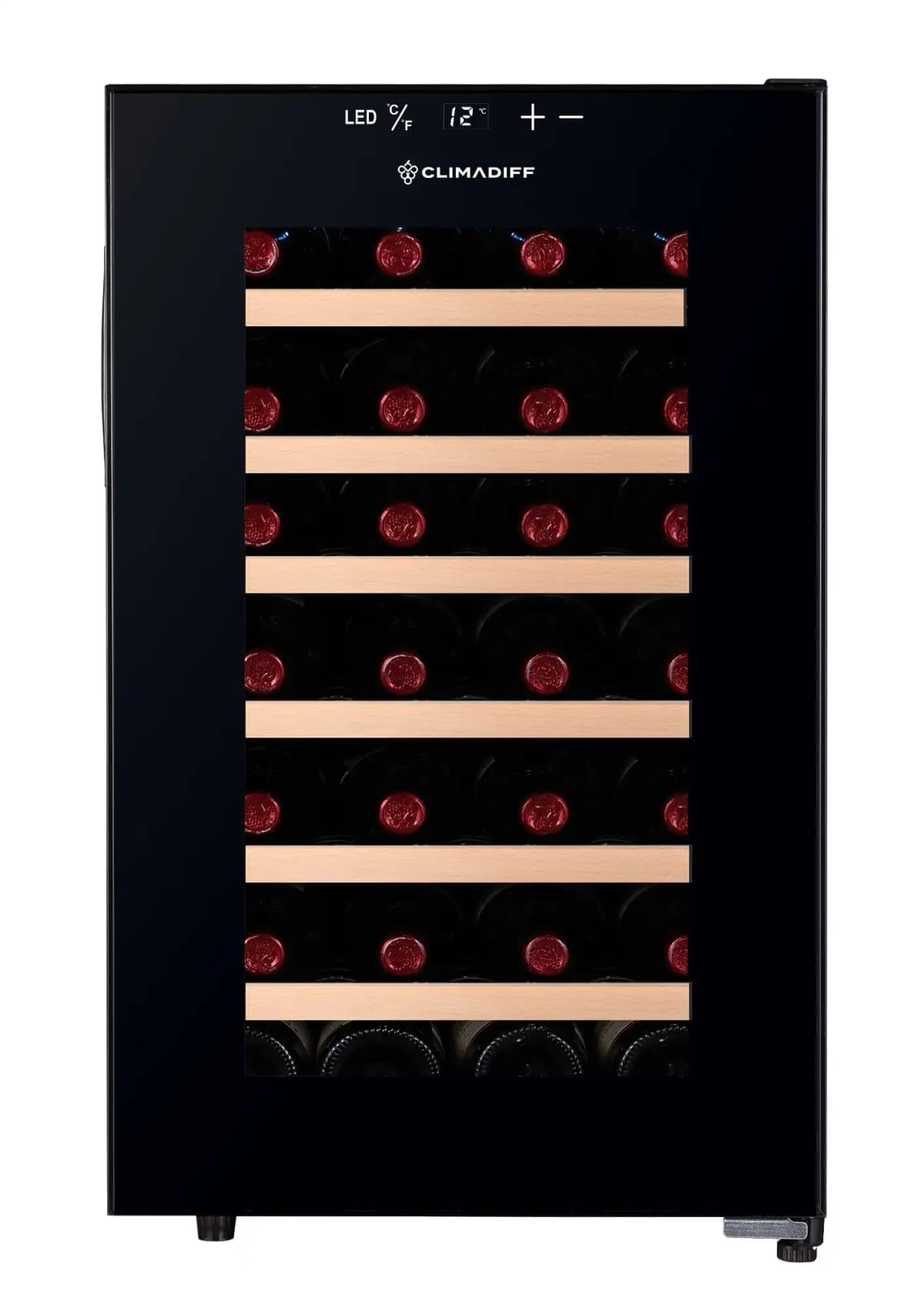 Vinska vitrina Climadiff CUVEE28 Akcija v trgovini E.Leclerc