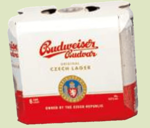 Svetlo pivo Budweiser 6x 0,5 l Akcija v trgovini E.Leclerc