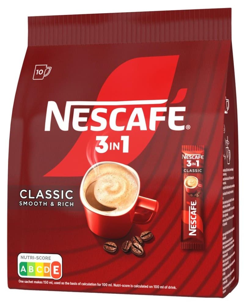 Instant kavni napitek Nescafe 3 v 1 165 g, 150 g, 165 g Akcija v trgovini Tuš
