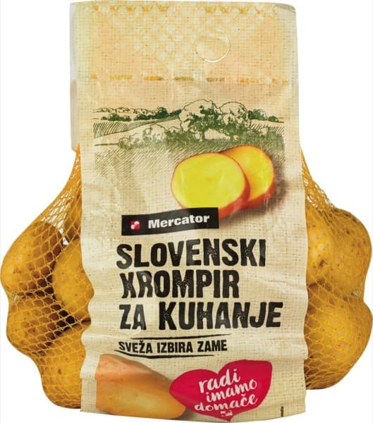 Mercator krompir za kuhanje ali cvrtje 2.5 kg Akcija v trgovini Mercator