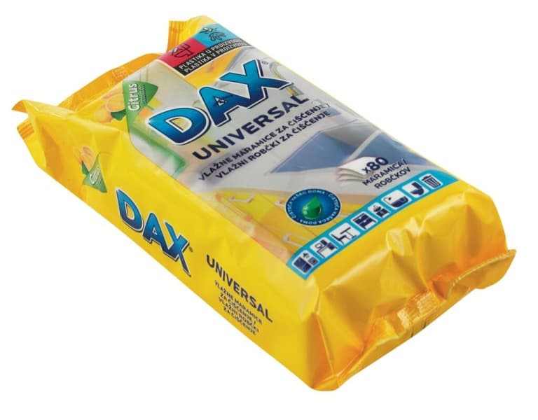 Robčki Dax parket in laminat ali tla 15/1 Akcija v trgovini Mercator