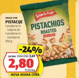 Snack Fun Pistacije