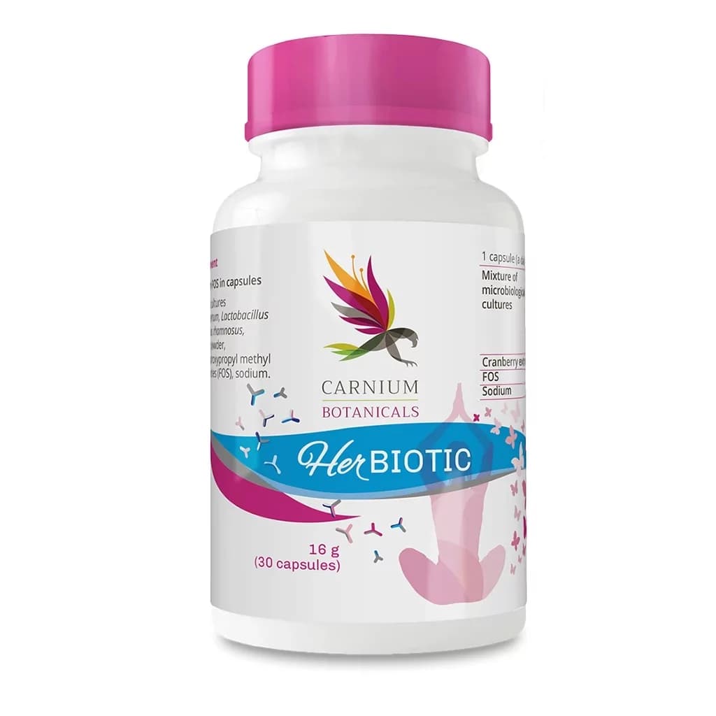 Carnium Botanicals prehransko dopolnilo Her Biotic 30 kapsul Akcija v trgovini E.Leclerc