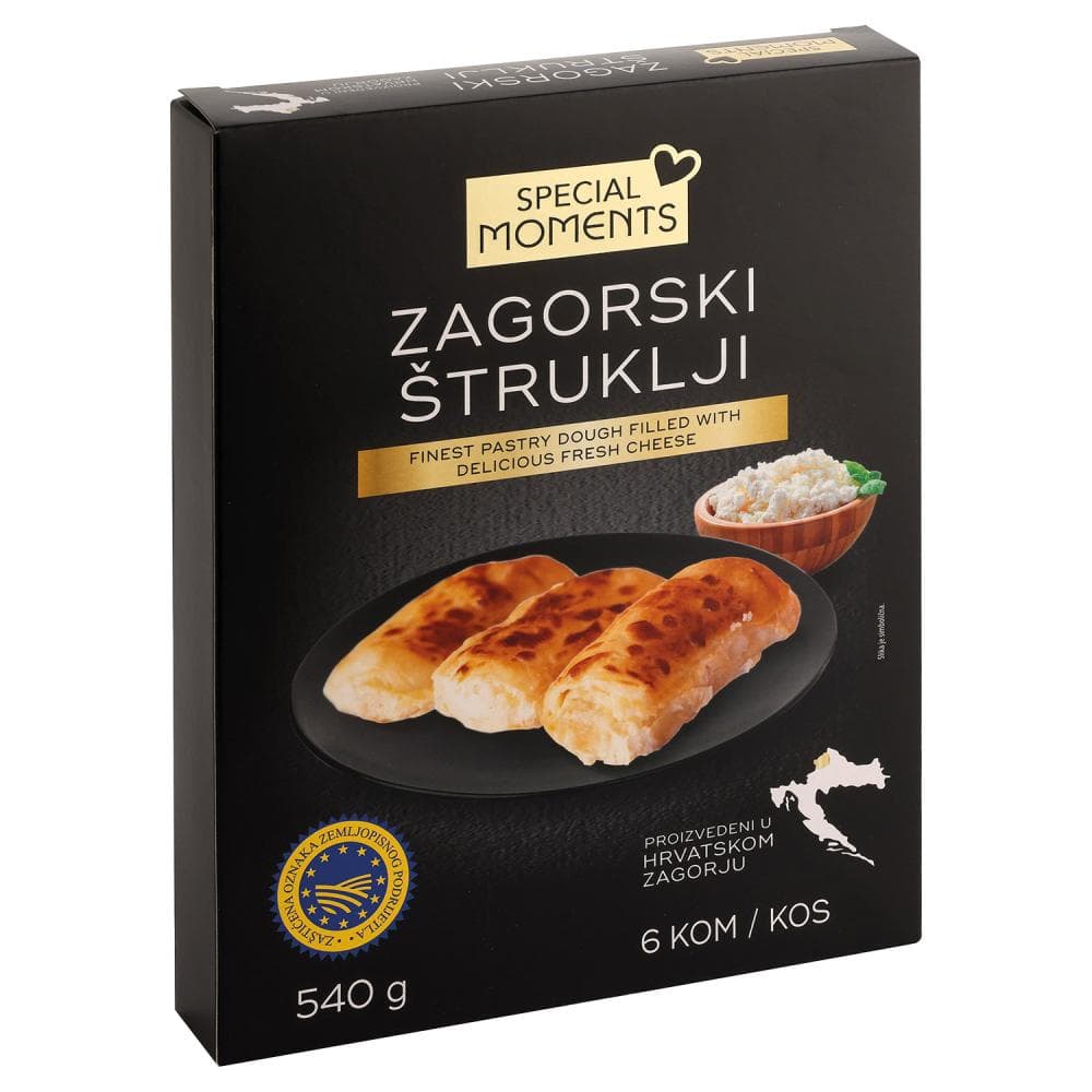 Zagorski štruklji Special Moments 540 g Akcija v trgovini Mercator