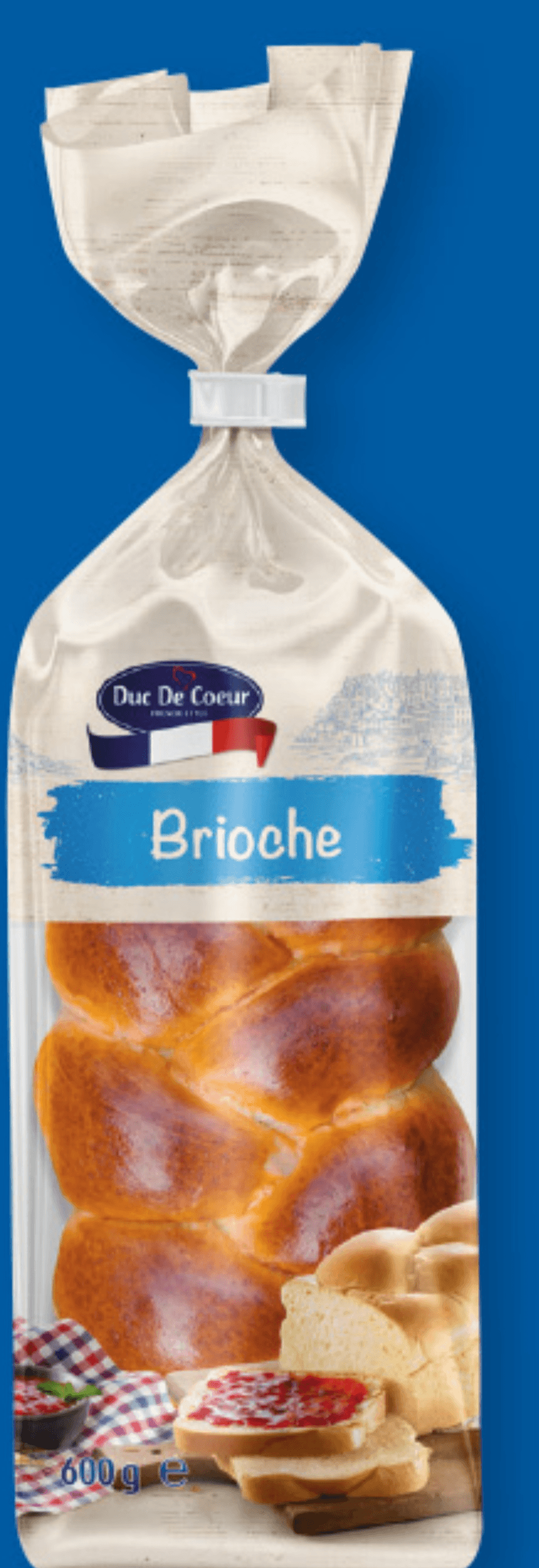 Duc De Coeur brioš pletenica 600 g Akcija v trgovini Lidl