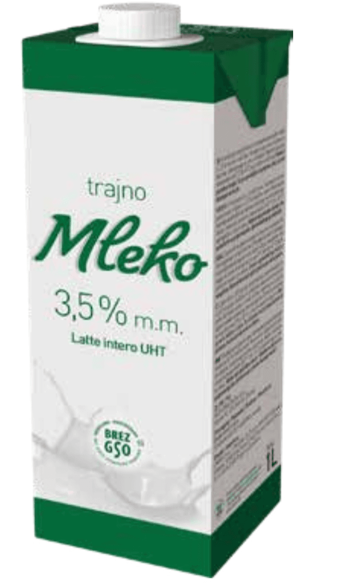 Trajno mleko 1 l Akcija v trgovini Tuš