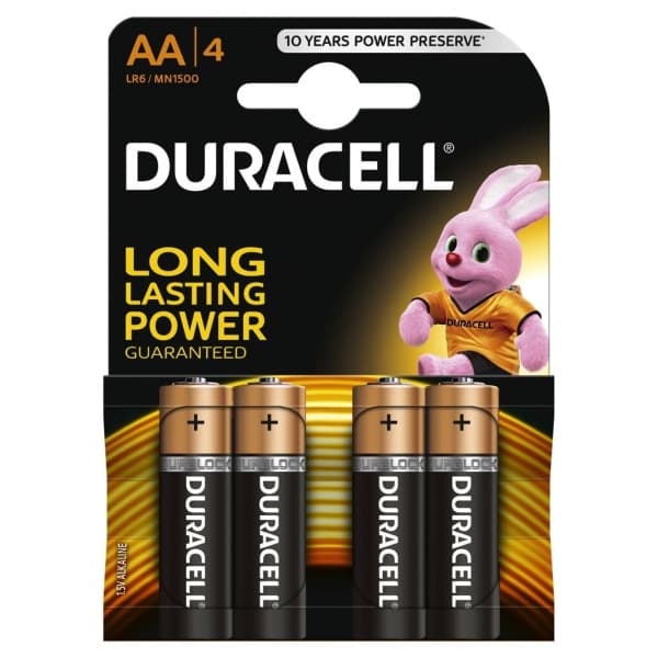 Baterijski vložki Duracell Optimum 4/1 Akcija v trgovini Tuš