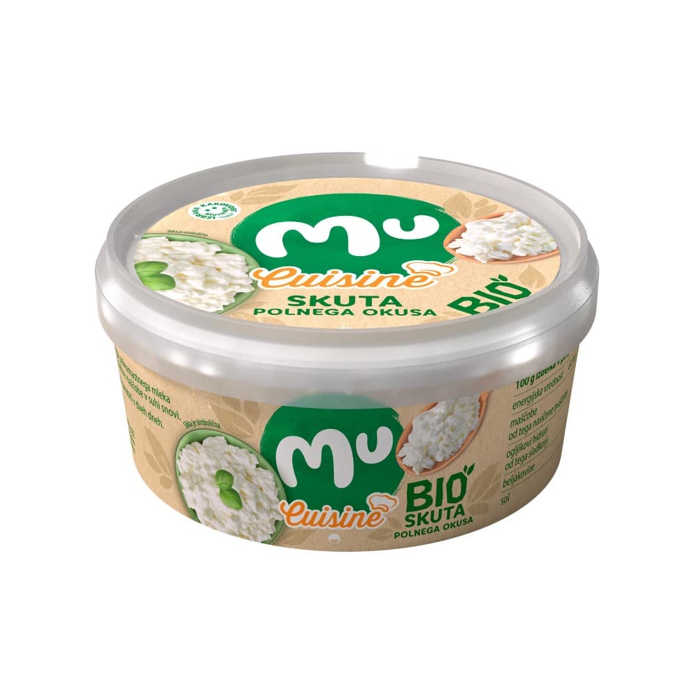 Nepasirana skuta Mu Cuisine 500 g Ljubljanske mlekarne Akcija v trgovini Spar