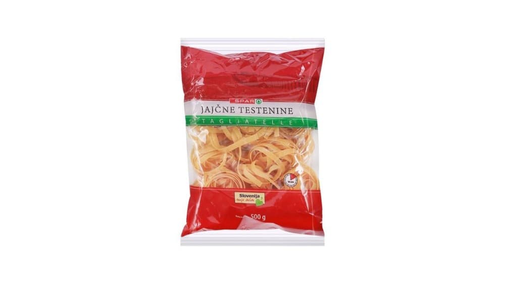 Spar jajčne testenine 500 g Akcija v trgovini Spar