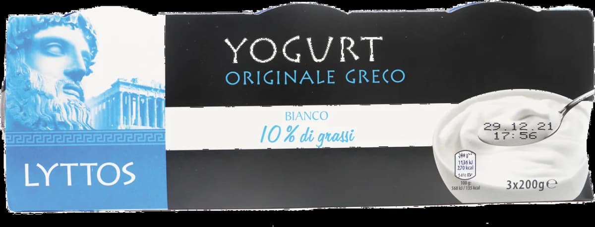 Lyttos Grški Jogurt 3 x 200 g Akcija v trgovini Hofer
