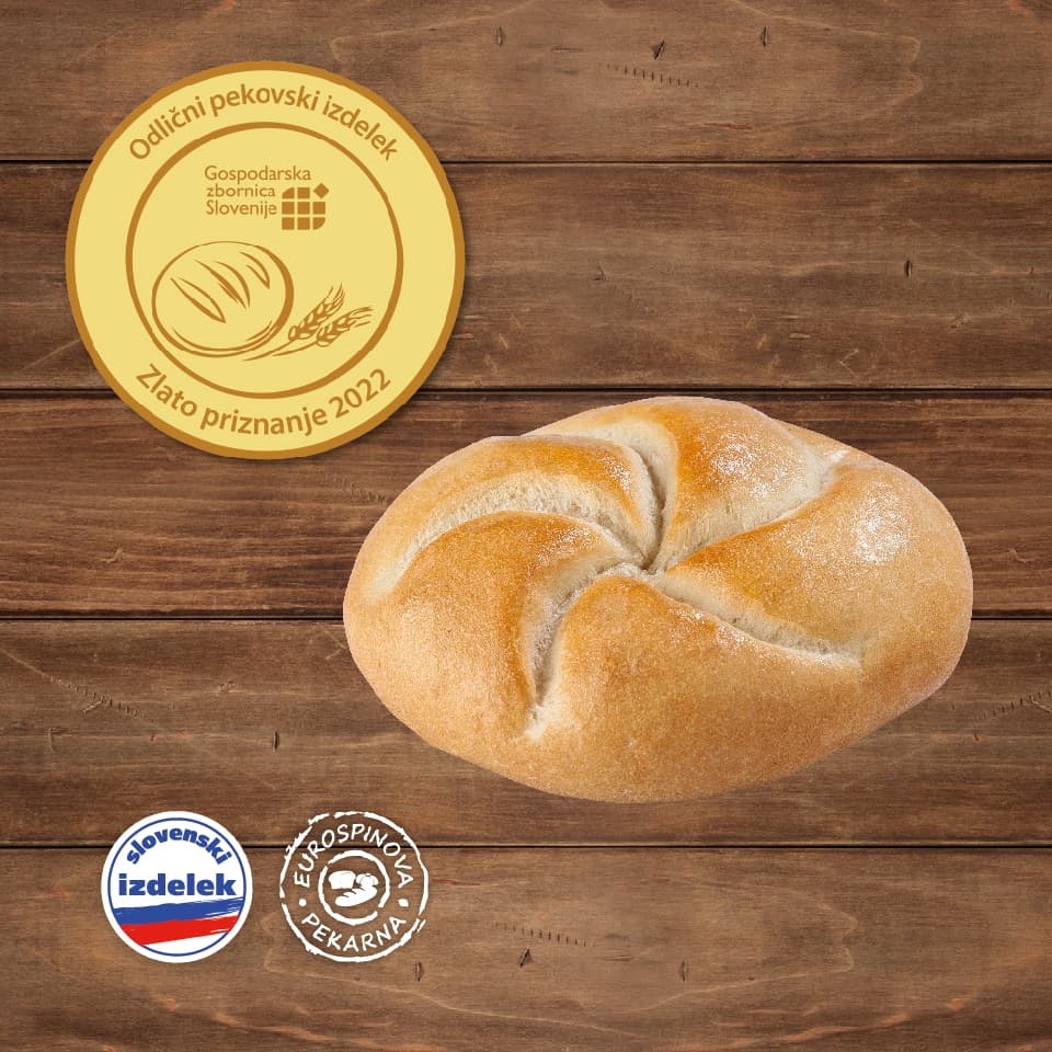 Kajzerica 60 g Akcija v trgovini Eurospin