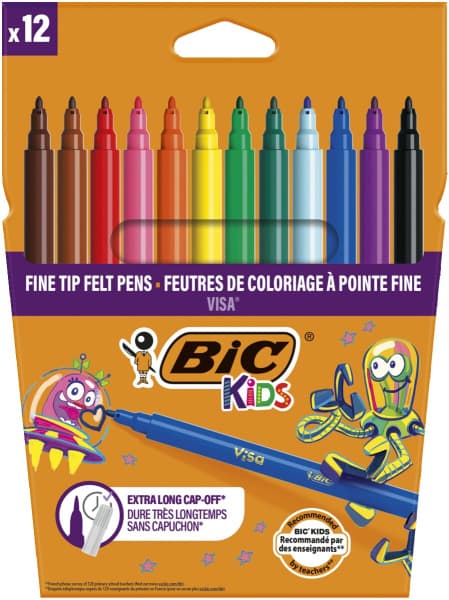 Bic flomastri 0,4 mm, 4/1 Akcija v trgovini Mercator