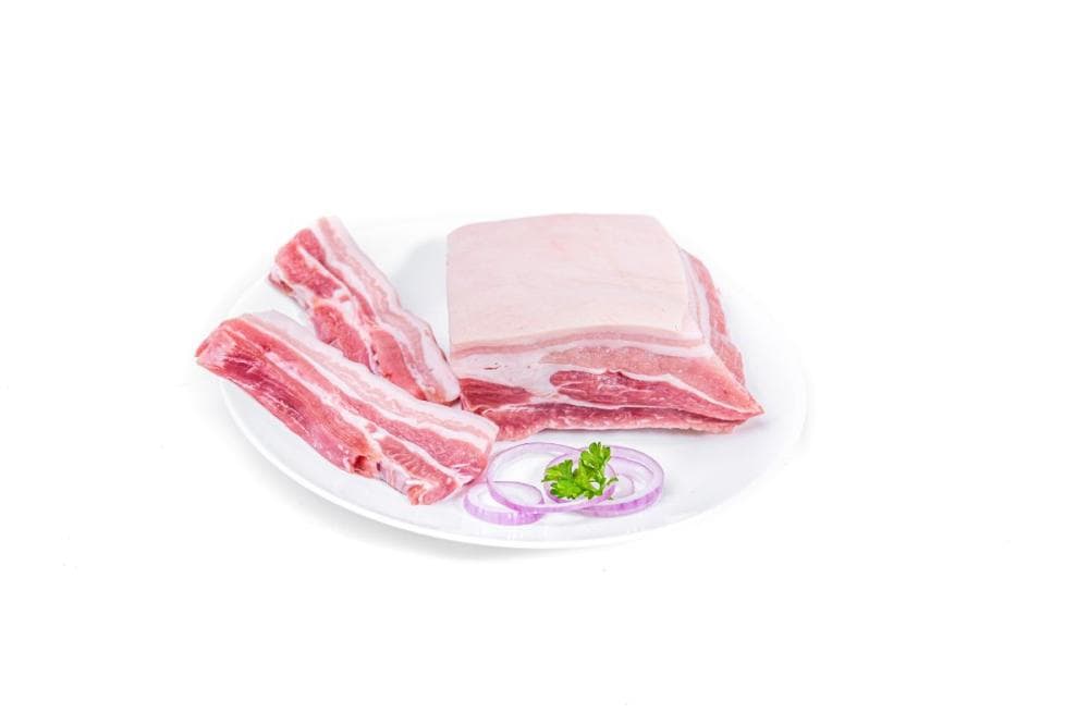 Svinjska rebra s kožo EU Akcija v trgovini Mercator