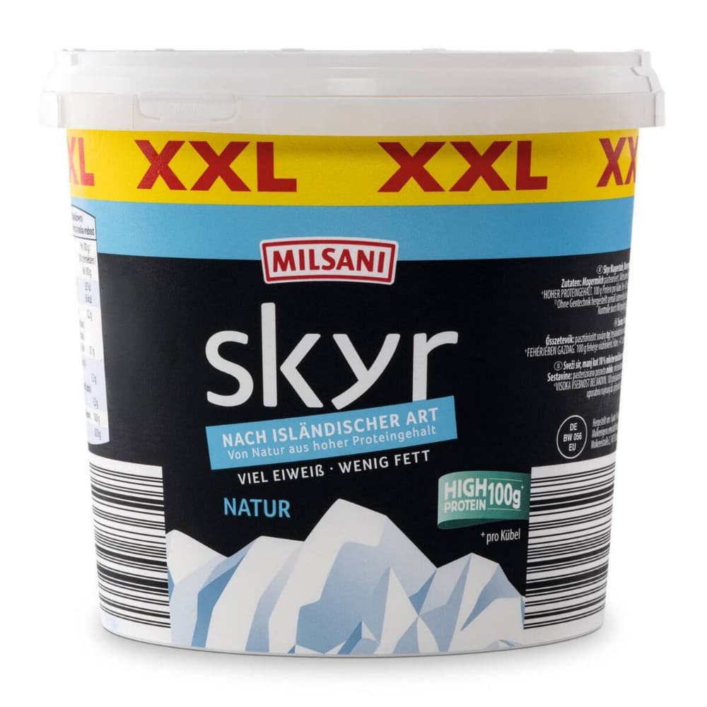 Milsani Skyr 1 kg Akcija v trgovini Hofer