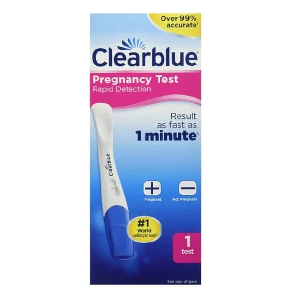 Clearblue test za nosečnost z indikatorjem tednov 1 kos Akcija v trgovini Dm