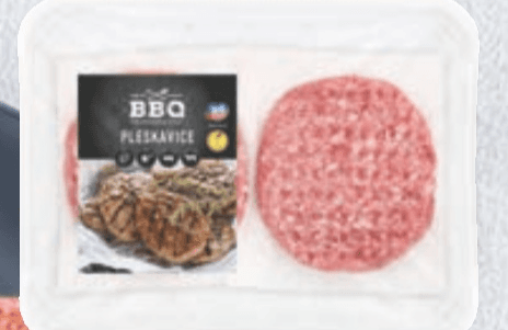 Pleskavice 480 g BBQ Akcija v trgovini Hofer