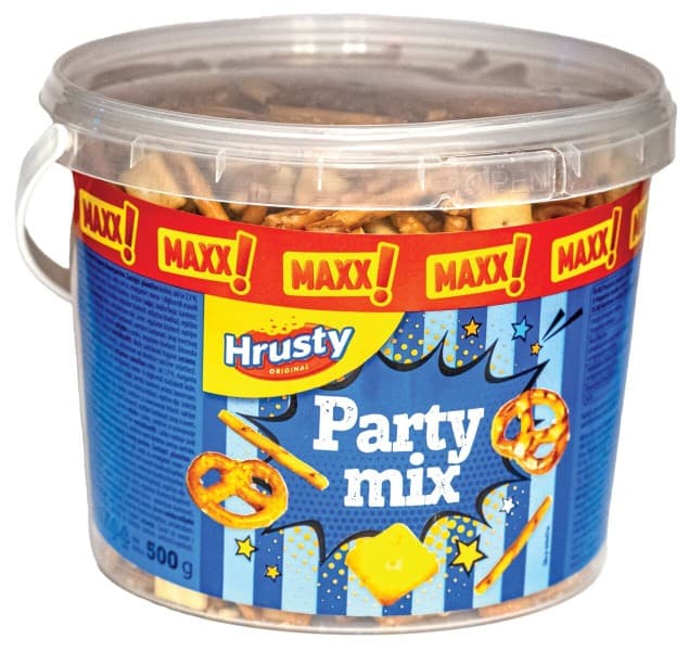 Slano pecivo Party Mix 500 g Snacks life Akcija v trgovini Spar