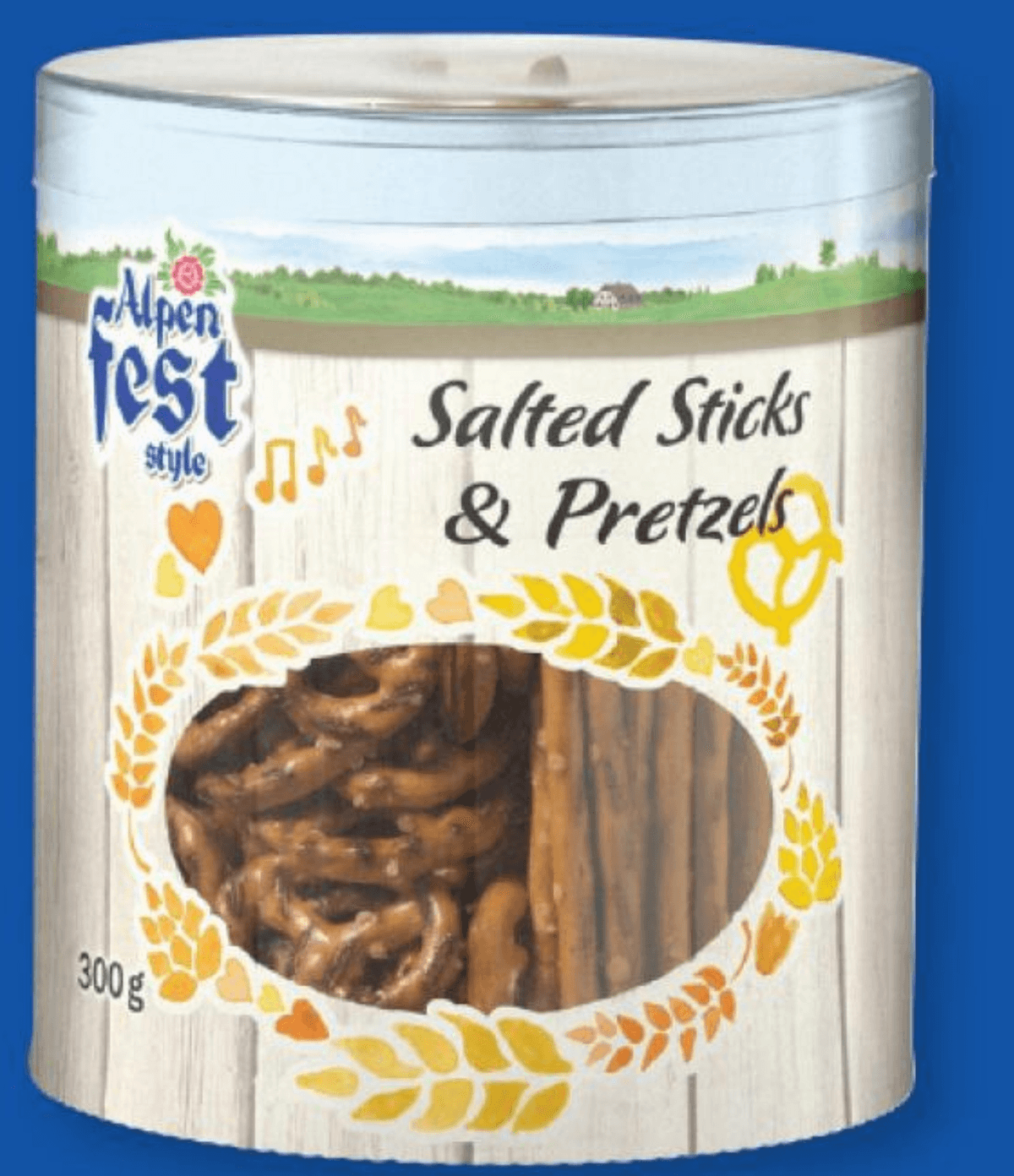 Alpenfest slane prestice in palčke 300 g Akcija v trgovini Lidl