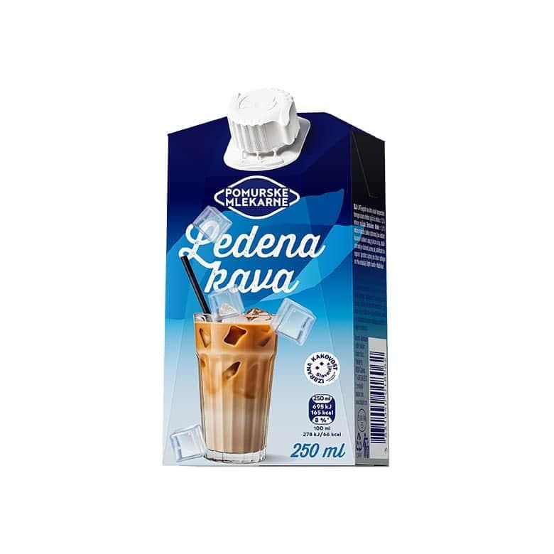 Ledena kava IK Pomurske mlekarne 1 l Akcija v trgovini Tuš