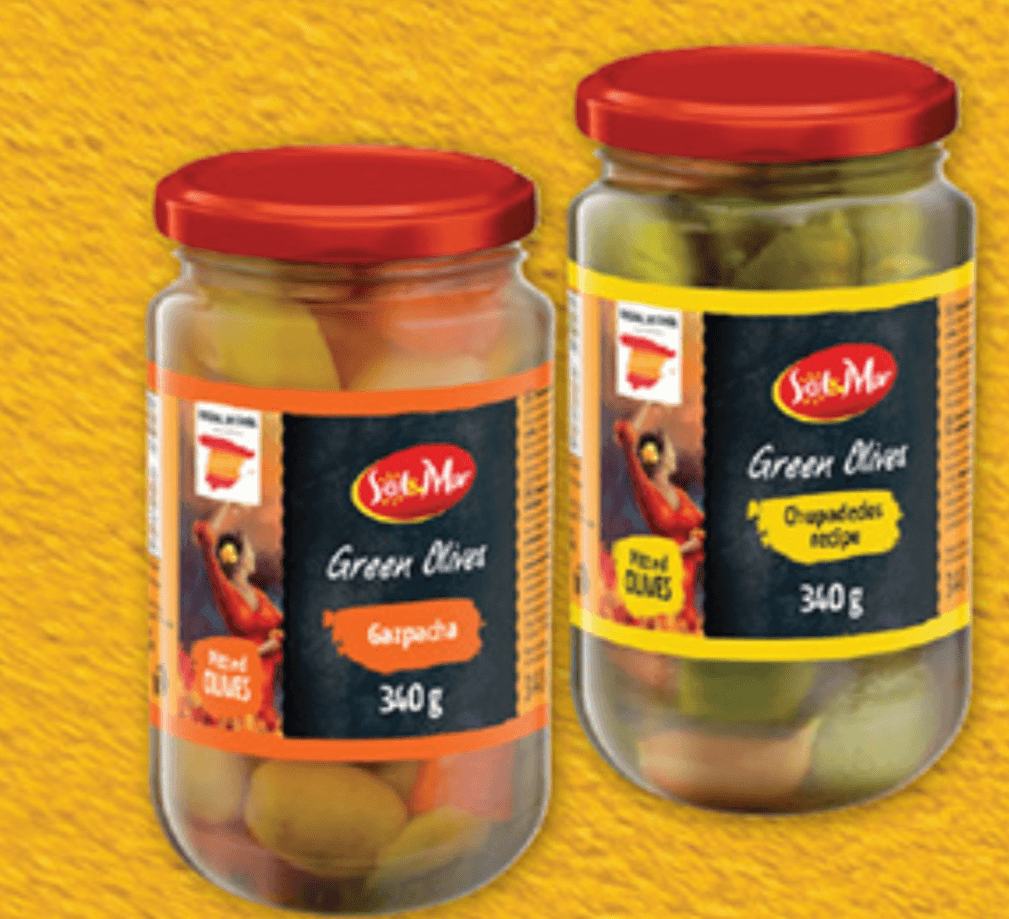 Sol&Mar marinirane olive 340 g Akcija v trgovini Lidl