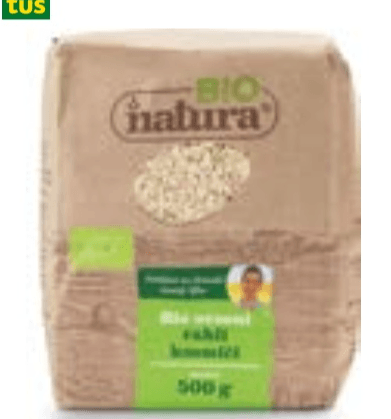 Bio ovseni kosmiči Natura 500 g Akcija v trgovini Tuš