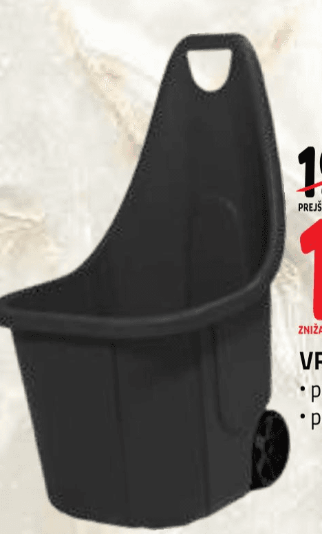 Vrtni voziček Akcija v trgovini E.Leclerc