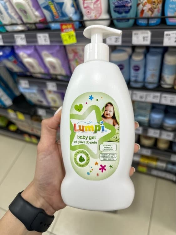 Kopel ali gel baby Lumpi 500 ml Akcija v trgovini Mercator