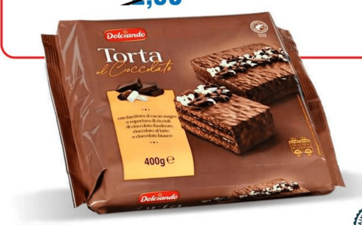 Dolciando Čokoladna torta 400 g Akcija v trgovini Eurospin