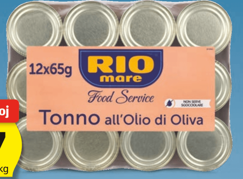 RIO Mare Tunina 12x 65 g Akcija v trgovini Hofer
