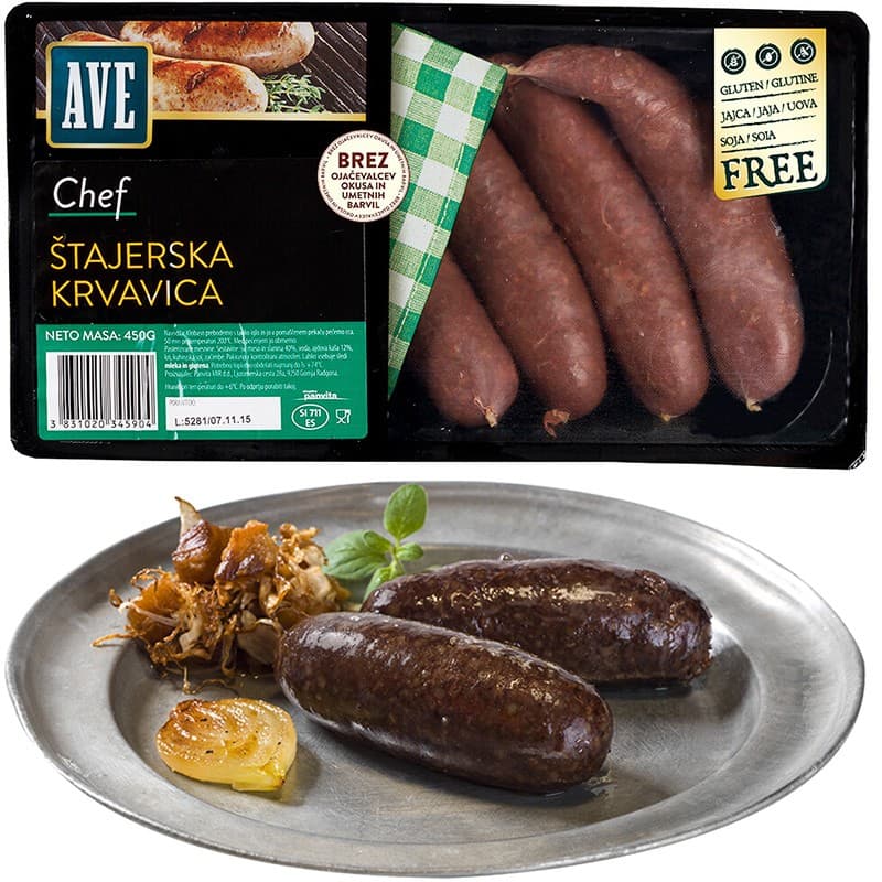 Mesni pripravki Chef AVE Akcija v trgovini Tuš