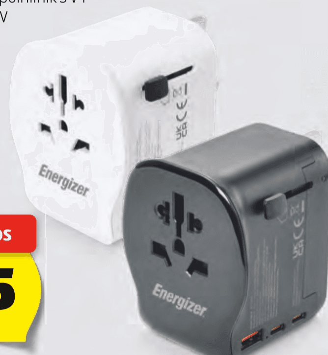 Energizer Potovalni polnilnik Akcija v trgovini Hofer
