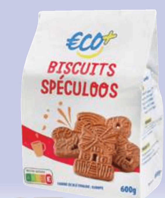 Eco cimetovi piškoti Speculoos 600 g Akcija v trgovini E.Leclerc